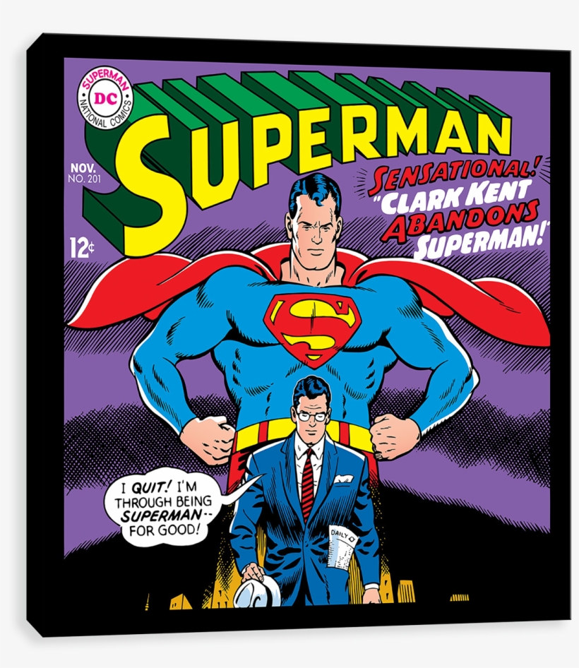 Clark Abandons Superman - Superman Classic Comic Covers, transparent png download