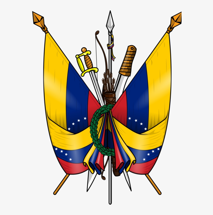 Coat Of Arms Of Venezuela Flag Of Venezuela Escutcheon - Armas Del Escudo De Venezuela, transparent png download