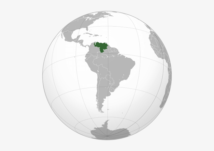 República Bolivariana De Venezuela - Amelia Earhart's Route Around The World, transparent png download