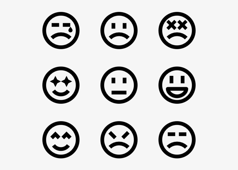 Smileys 33 Icons - Icon, transparent png download