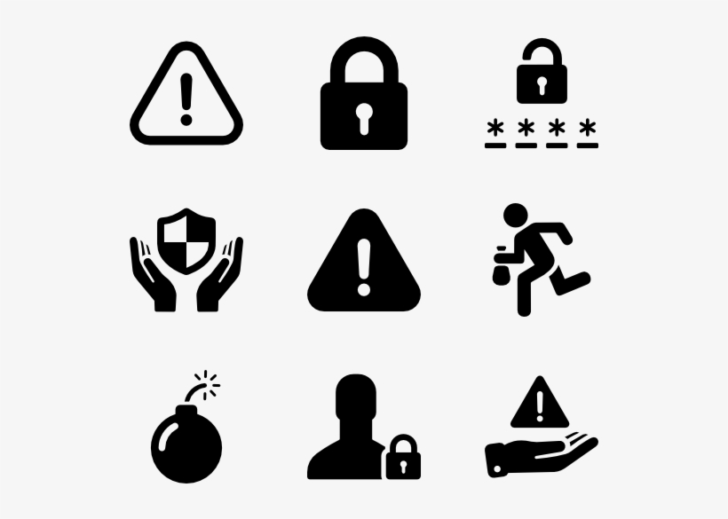 Security Icon Set Icons Security Transparent PNG 600x564 Free
