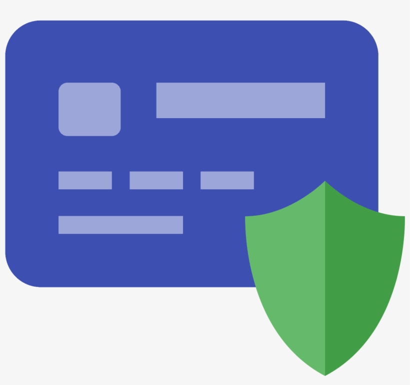 Card Security Icon - Credit Card, transparent png download