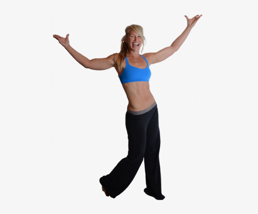 29 Pm 321538 Jenny Kneeling 1 - Stretching, transparent png download