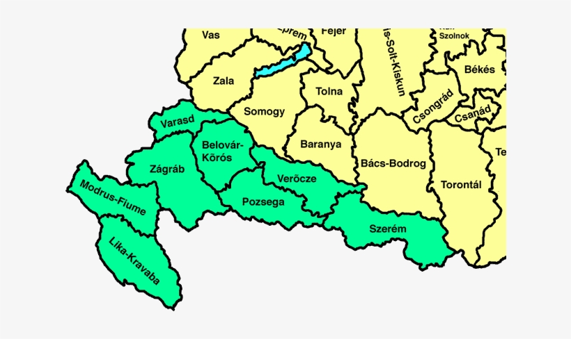 Croatia Slavonia Kingdom Of Hungary - Hungary, transparent png download