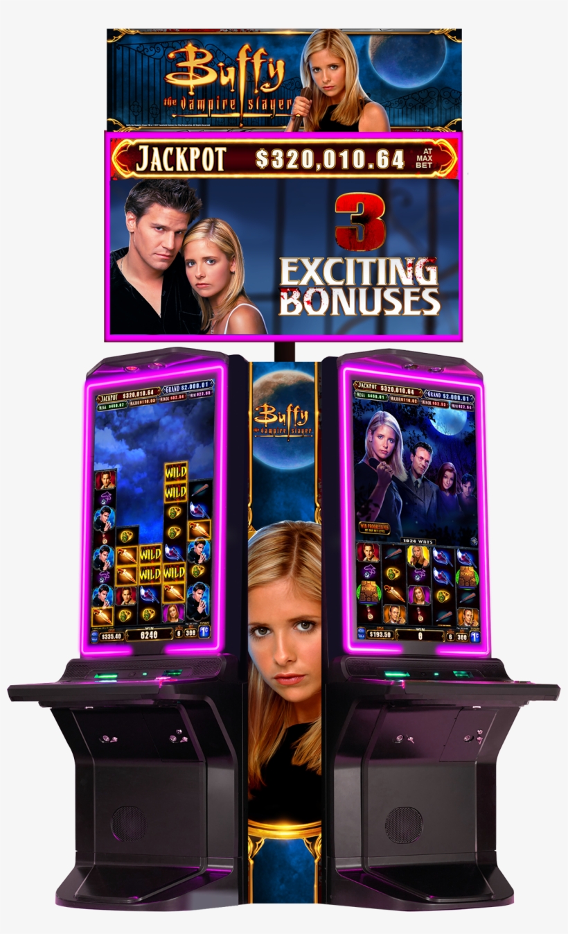 Vampires And Bonuses Are Ripe For The Picking On The - Buffy The Vampire Slayer Slot Machine Vegas, transparent png download