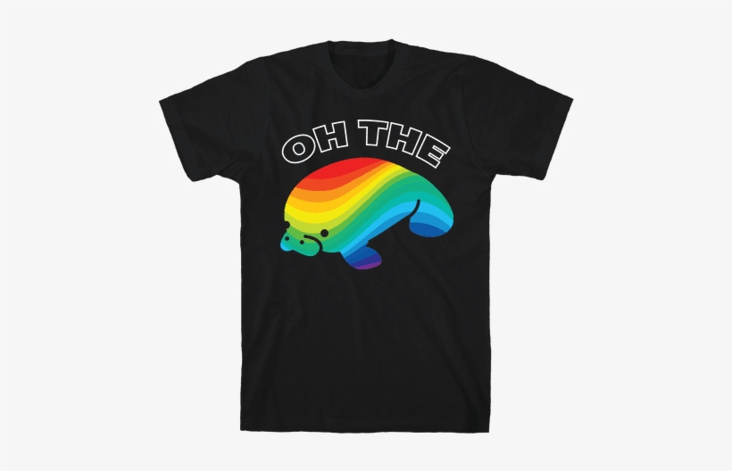 Hue Manatee Mens T-shirt - Hue Manatee, transparent png download