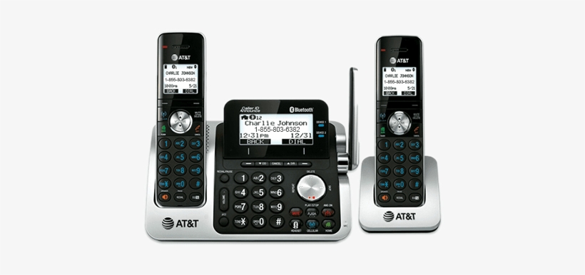 Home Phone - At&t Tl96271 Expandable Cordless Phone With Handset, transparent png download