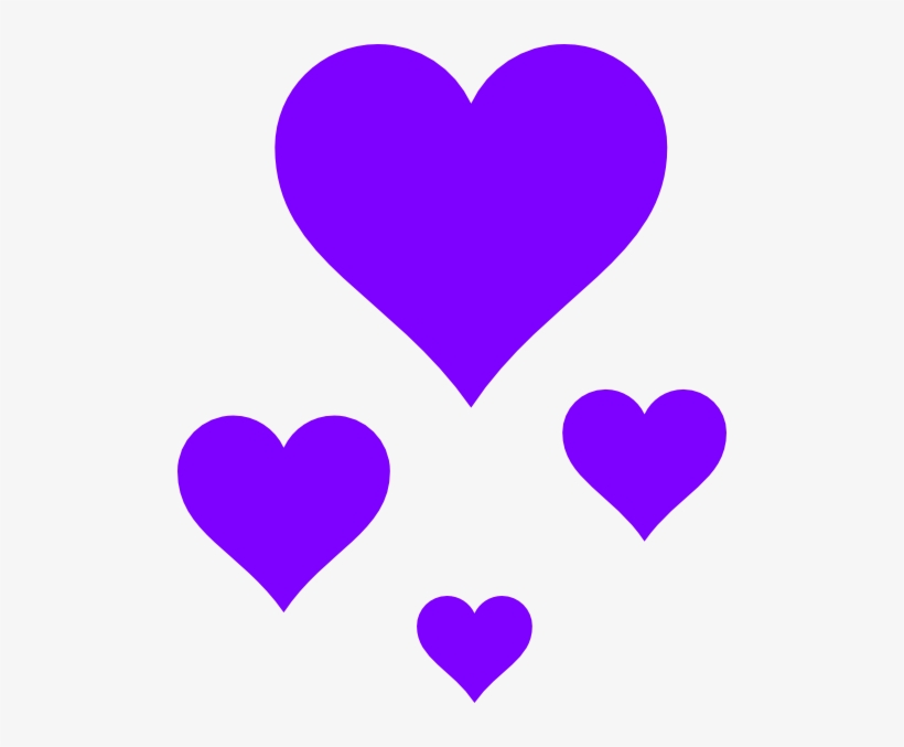 Hearts Clip Art - Blue Love Heart Png, transparent png download