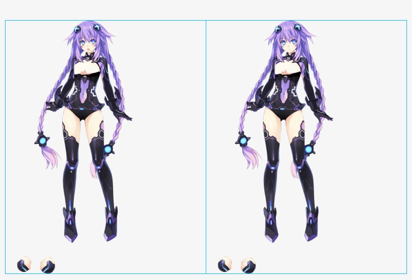 Click For Full Sized Image Purple Heart - Game: Ps Vita Hyperdimension Neptunia Re;birth1, transparent png download