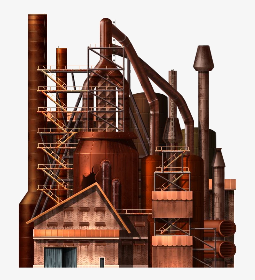 Old Iron Factory - Thumbnail, transparent png download
