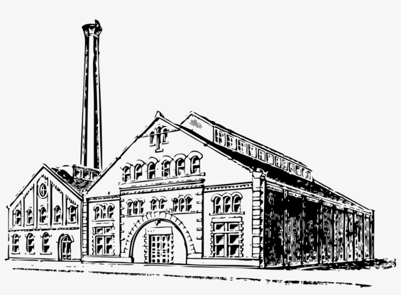 Old Factory - Old Factory Clipart, transparent png download