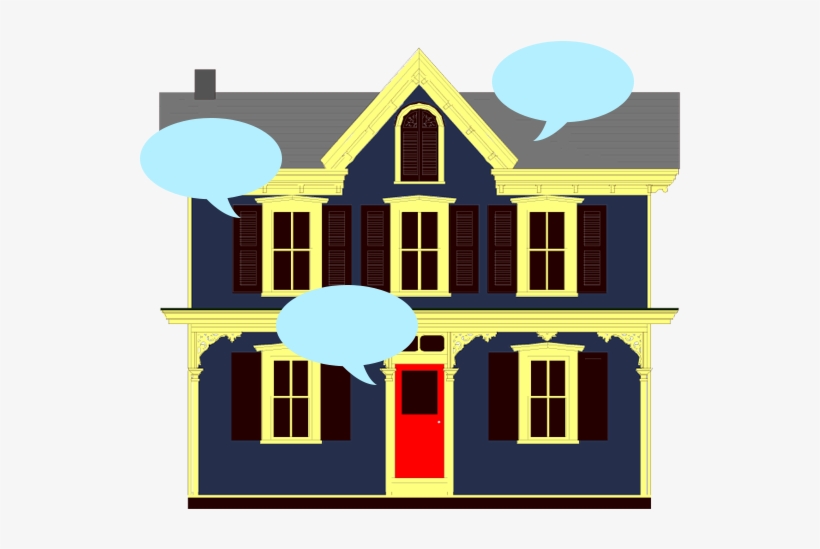 House Swatch Darkblue Comments - Illustration, transparent png download