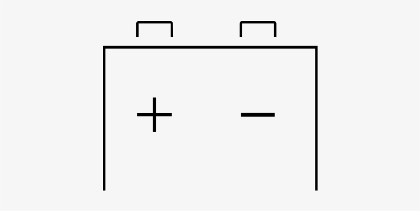 #1 Replacement Car Battery - Cross, transparent png download