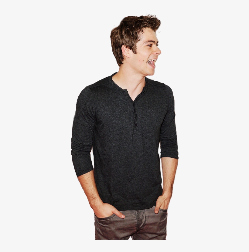 Dylan O'brien, Teen Wolf, And Boy Image - Dylan O Brien Black And White, transparent png download