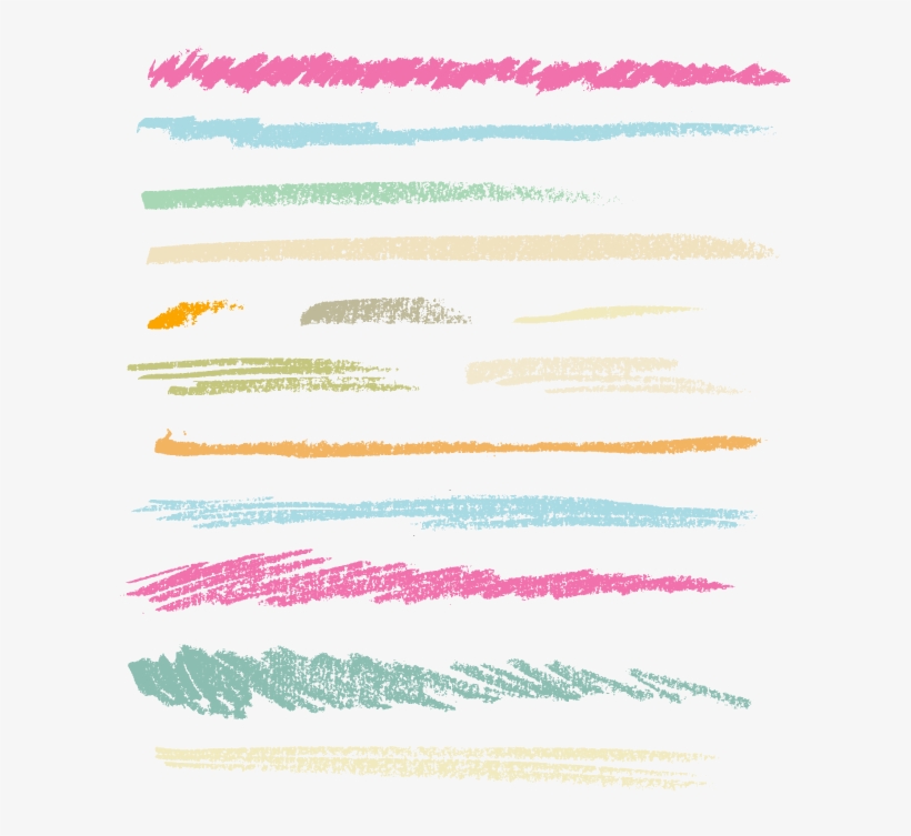 Line Sidewalk Chalk Crayon - Round Chalkboard Mason Jar Labels - Wide (2.5 Inch), transparent png download