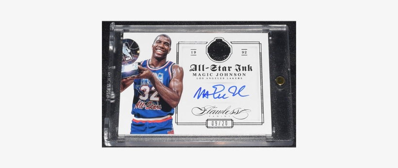 Filipinosmacker - Weebly - Com - Ig - @filipinosmacker - Magic Johnson Autographed 1992 All-star Game Mvp 16x20, transparent png download