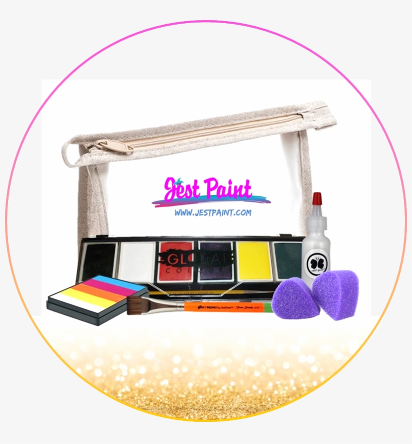 Global Beginner Face Painting Kit - Global Body Art Face Paint Palette (6/colors - 10 Gm), transparent png download