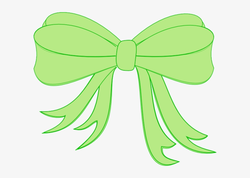 How To Set Use Pale Green Ribbon Clipart, transparent png download
