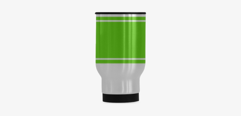 Green Ribbon Design Your Name Travel Mug (14 Oz) - Mug, transparent png download