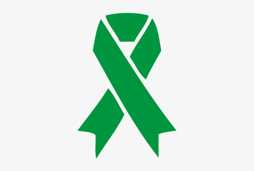 Green Ribbon Clipart - Death Symbol, transparent png download