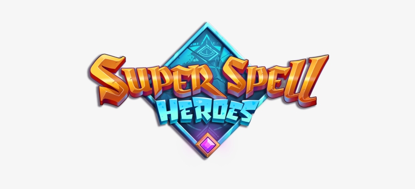 Game Logo - Super Spell Heroes Logo, transparent png download