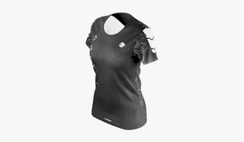 Crusader Cyber Women's Sj Tee - Blouse, transparent png download