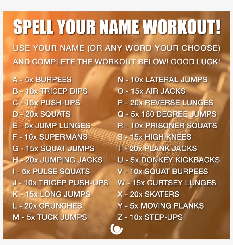 Spell Your Name Challenge Infographic Size 01 - Health, transparent png download