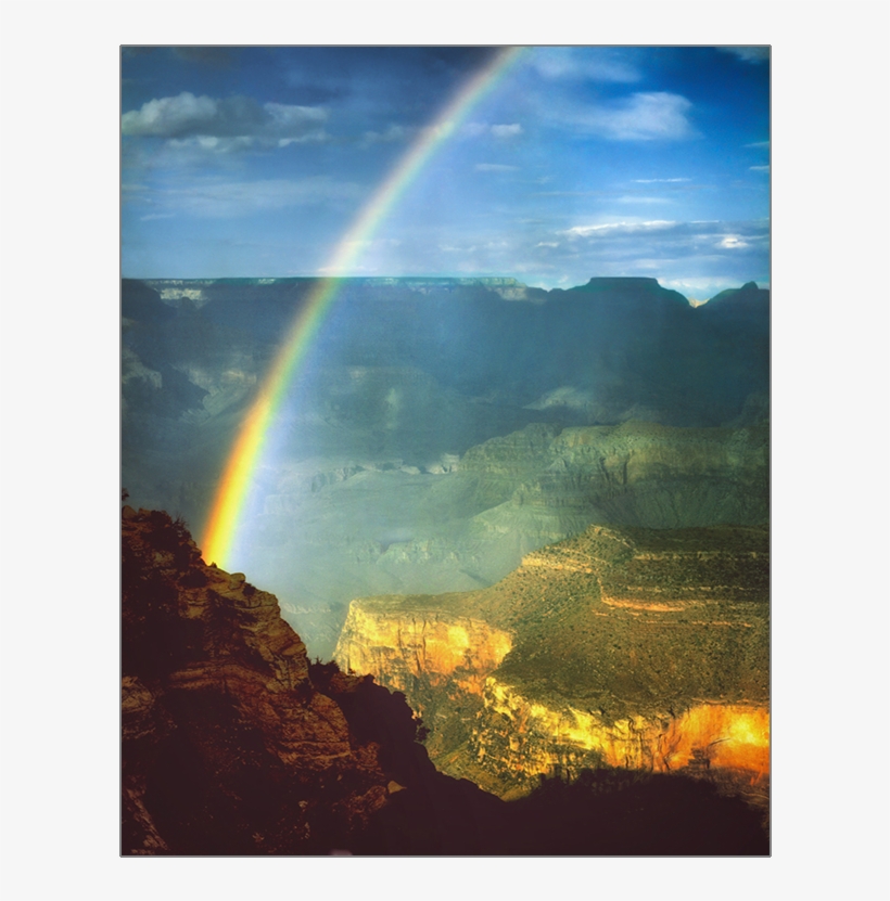 Rainbow At Grand Canyon - Grand Canyon Village, transparent png download