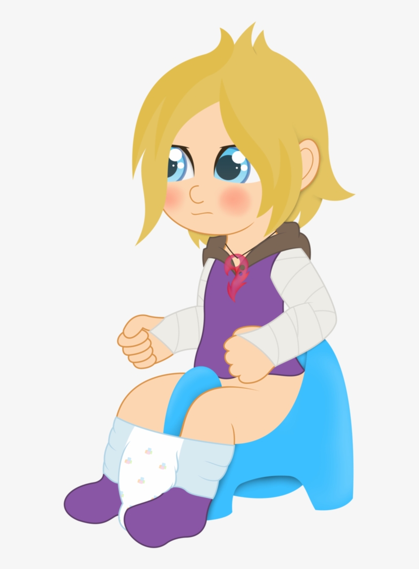 [commission] Potty Training By The Crusader Network - Toilet Training, transparent png download