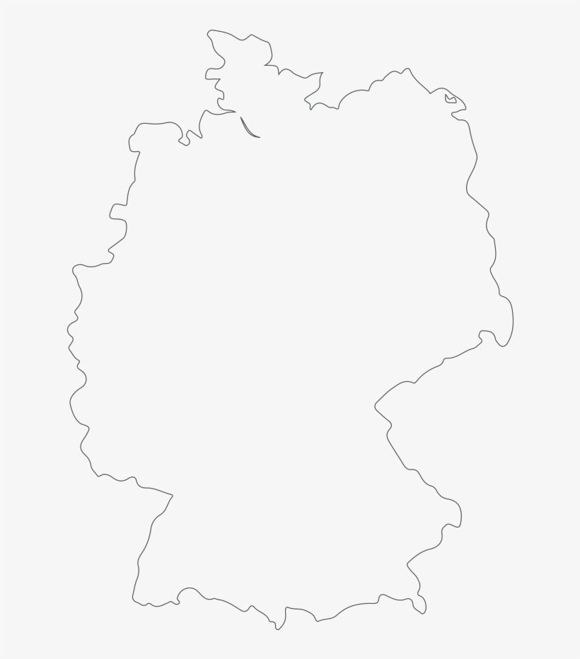 Germany Outline Png - Line Art, transparent png download
