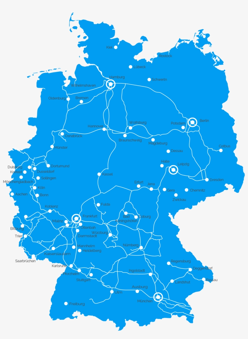 Relined Network Germany - Germany Country Clipart, transparent png download