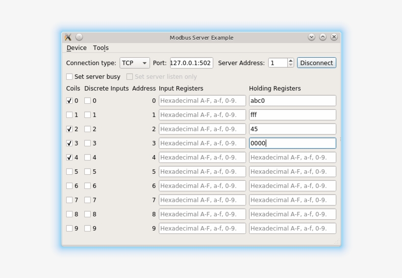 The Example Acts As Modbus Slave - Mobile App, transparent png download