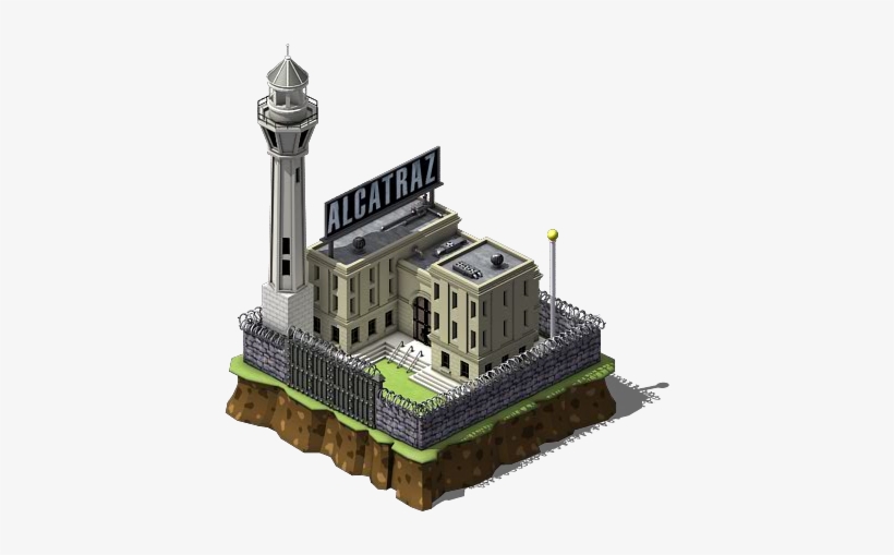 Alcatraz Federal Prison - Alcatraz Prison Png, transparent png download