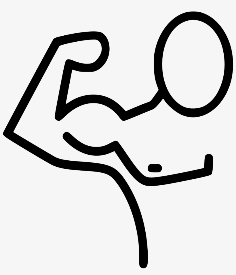 Muscle Man Figure Workout Gym Comments - Gym Figure, transparent png download