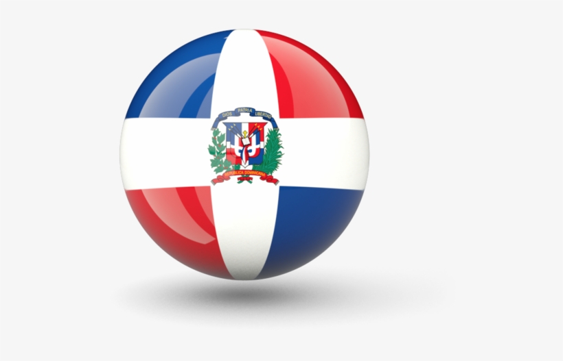 Illustration Of Flag Of Dominican Republic - Dominican Republic Flag Icon, transparent png download