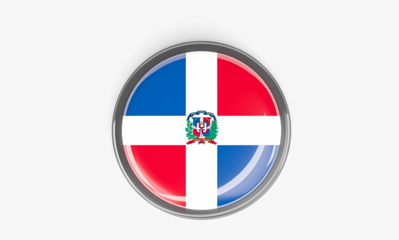 Illustration Of Flag Of Dominican Republic - Dominican Republic Flag, transparent png download