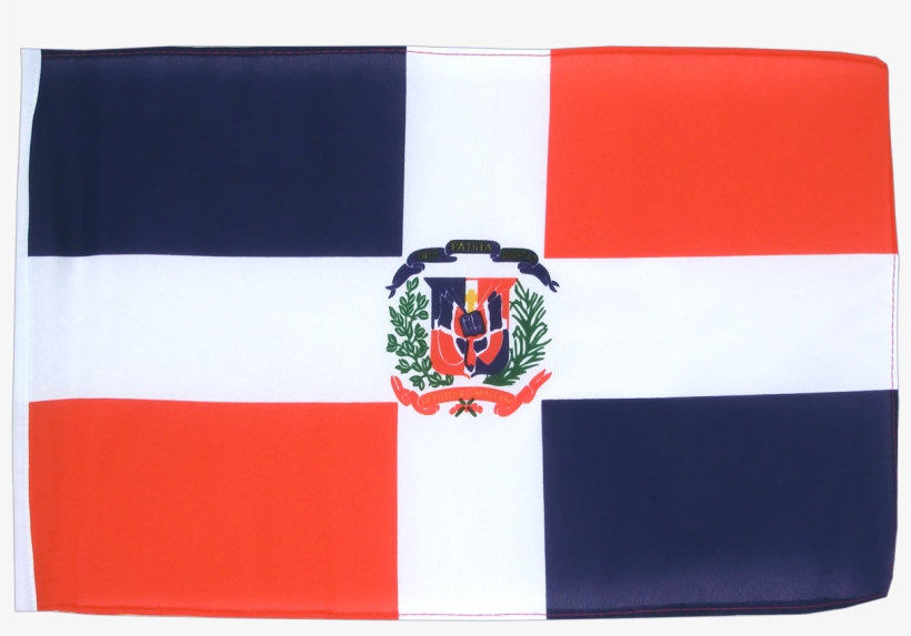 Dominican Republic Hand Waving Flag - 12x18", transparent png download