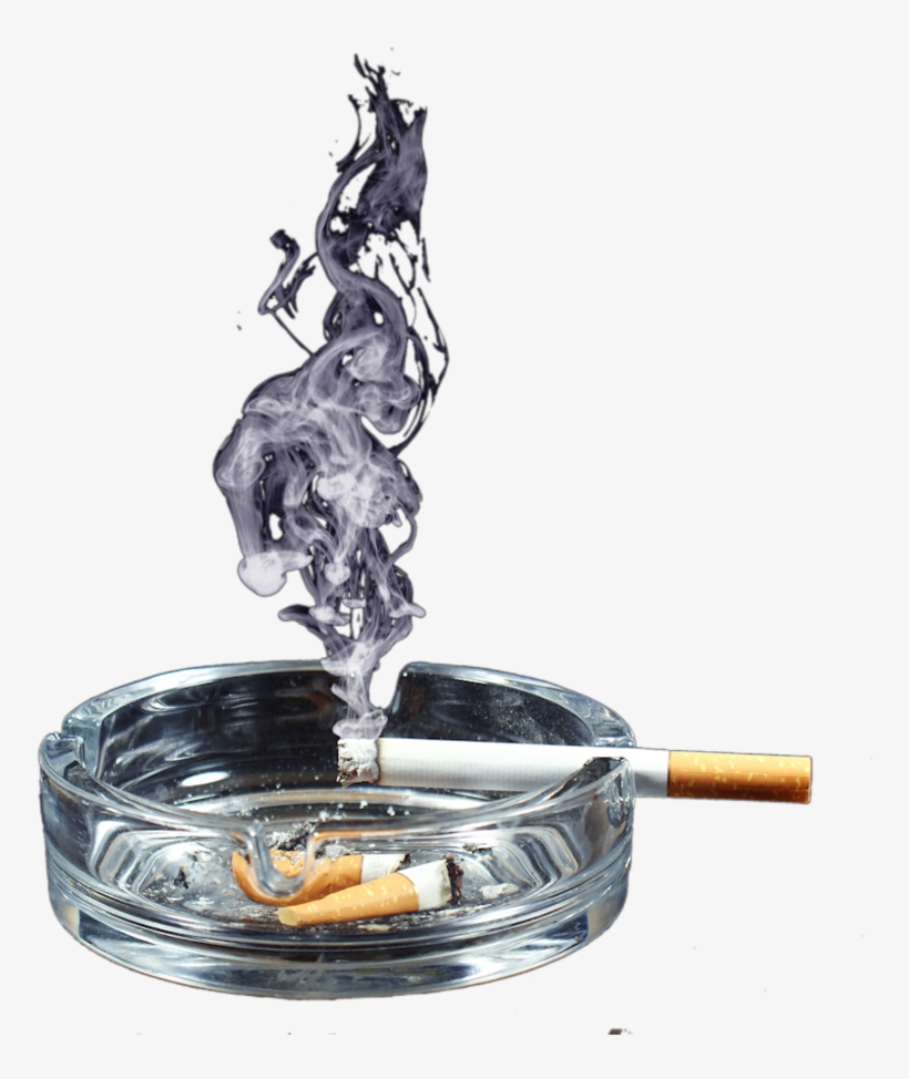 Cigarettes Transparent Ashtray Png - Cigarette Ashtray Png, transparent png download