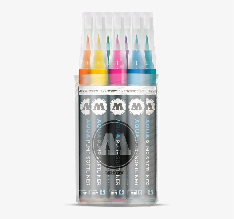 Molotow Grafx Aqua Ink Main Kit 1, transparent png download