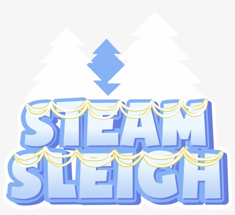 Steam Sleigh - Christmas, transparent png download