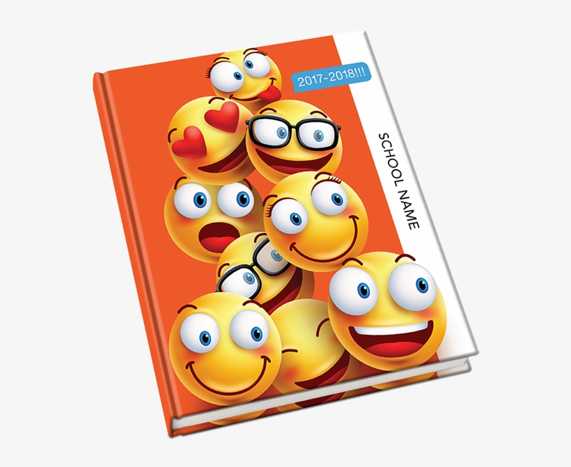Emoji Yearbook Cover, transparent png download