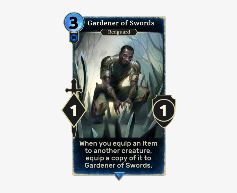 Gardener Of Swords - The Elder Scrolls: Legends, transparent png download