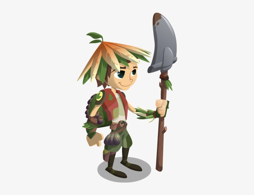 Lunakin Gardener - Cartoon, transparent png download