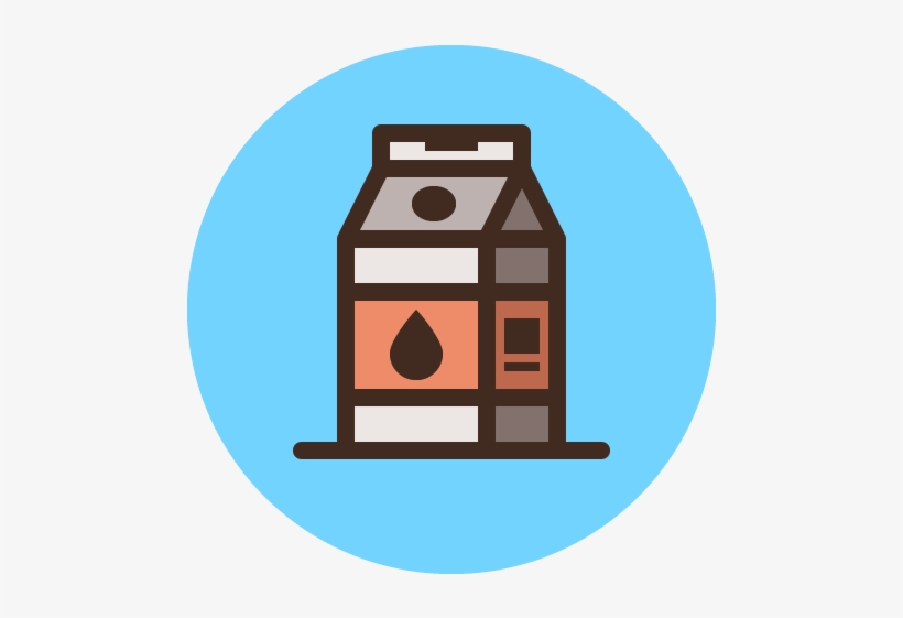 Milk Box Icon - Milk Illustration Icon, transparent png download