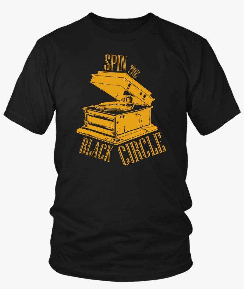 Spin The Black Circle, Pro Vinyl Grunge T Shirt - Larry Bernandez T Shirt, transparent png download