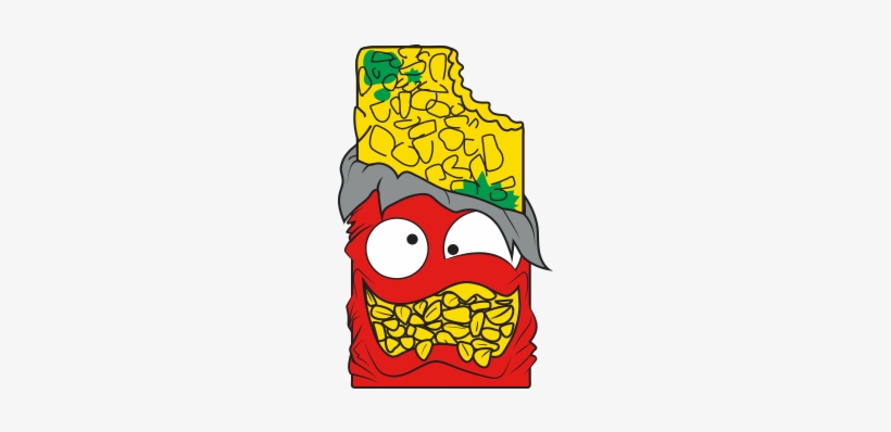 Oozy Muesli Bar Red - Grossery Gang Stinky Snacks, transparent png download