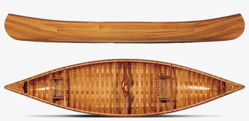 13' 8" Length - Wooden Canoe, transparent png download