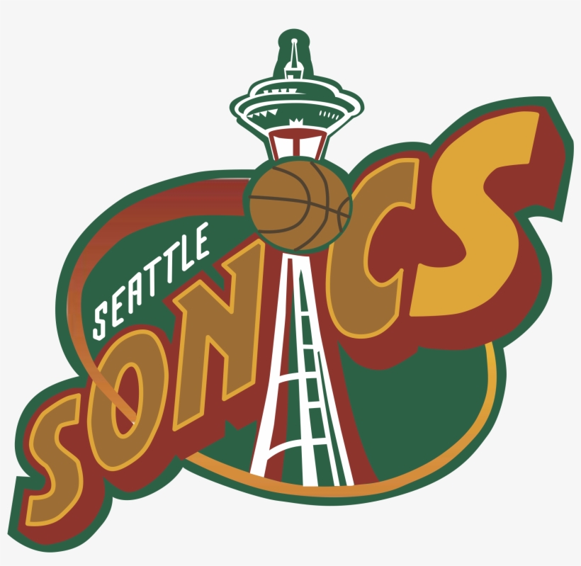 Seattle Supersonics Logo Png Transparent - Seattle Supersonics Logo, transparent png download