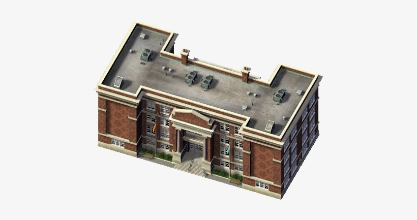 High School - Simcity 4, transparent png download