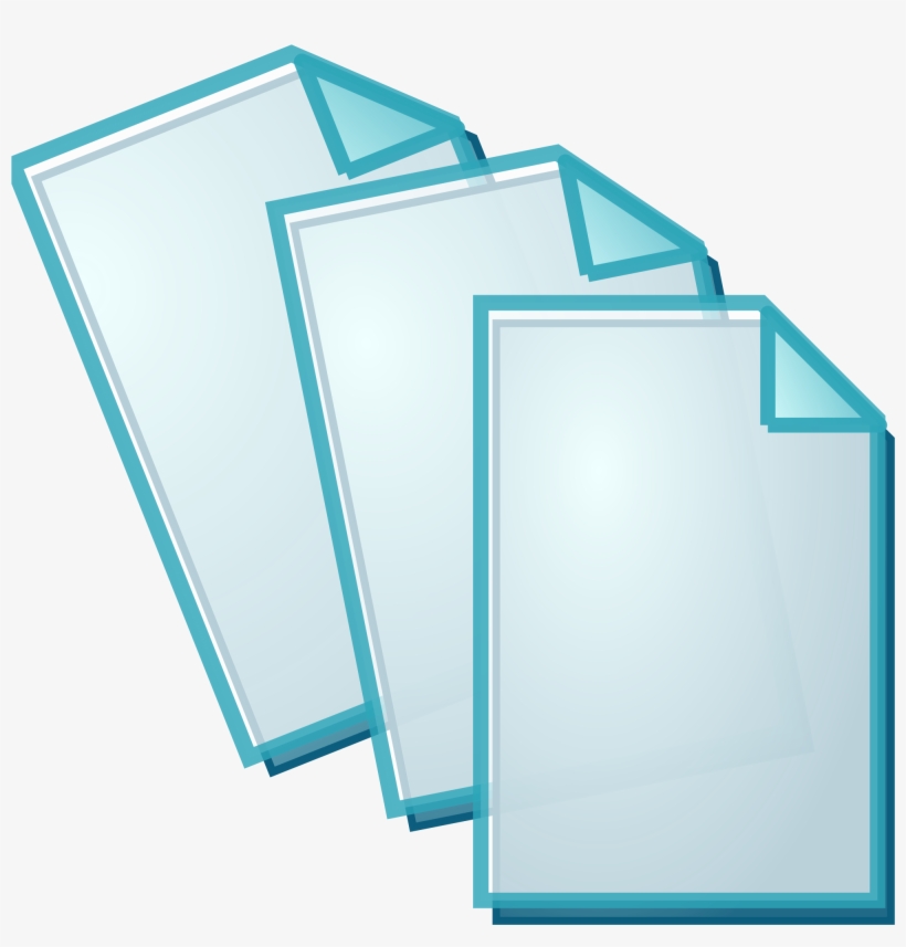 Open - 2 Documents Png, transparent png download